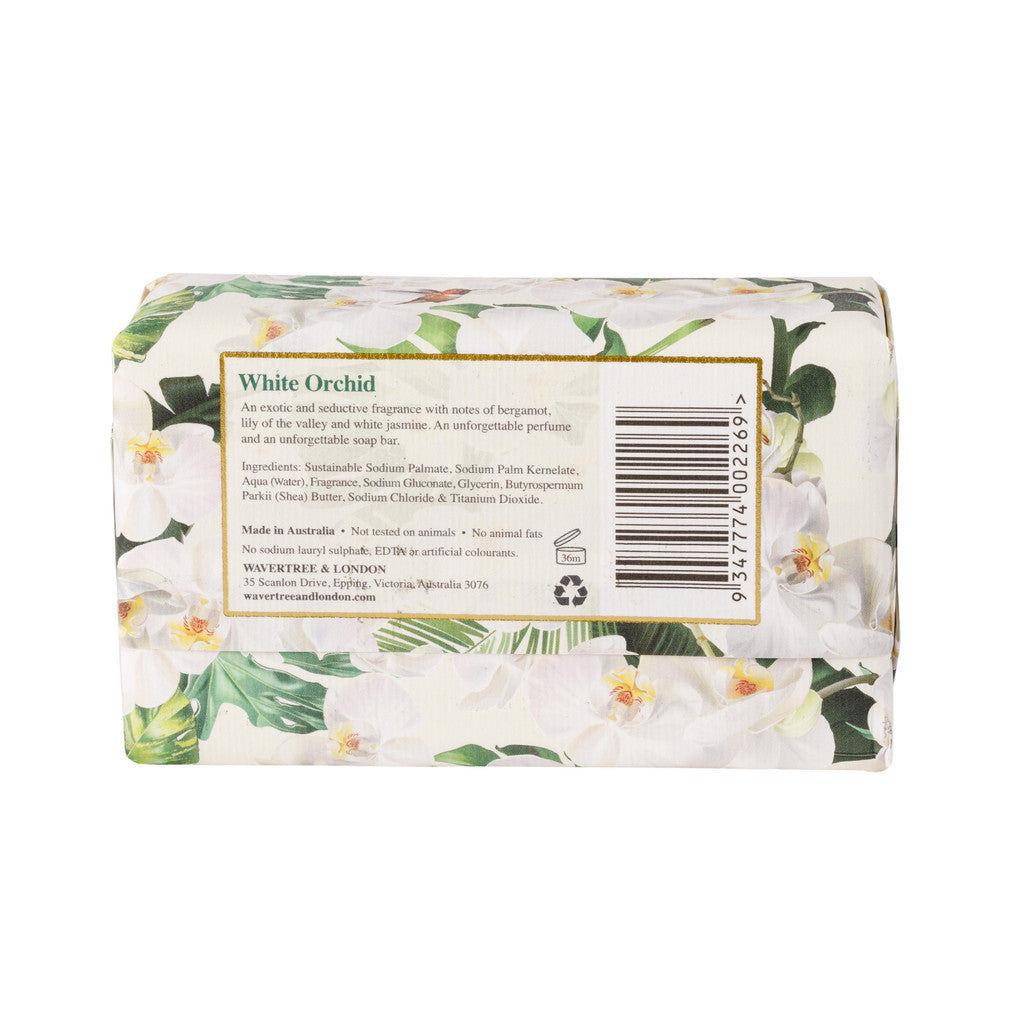 Wavertree & London White Orchid Soap Bar - 200g