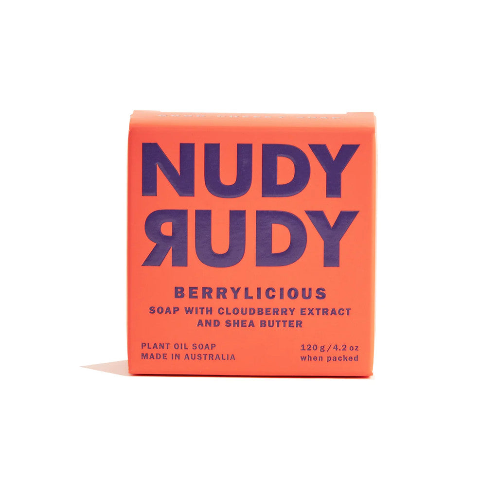 Nudy Rudy Berrylicious Soap Bar