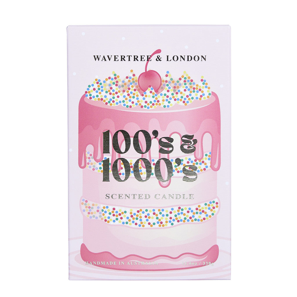 Wavertree & London 100's & 1000's Candle - 330g Scented Candle