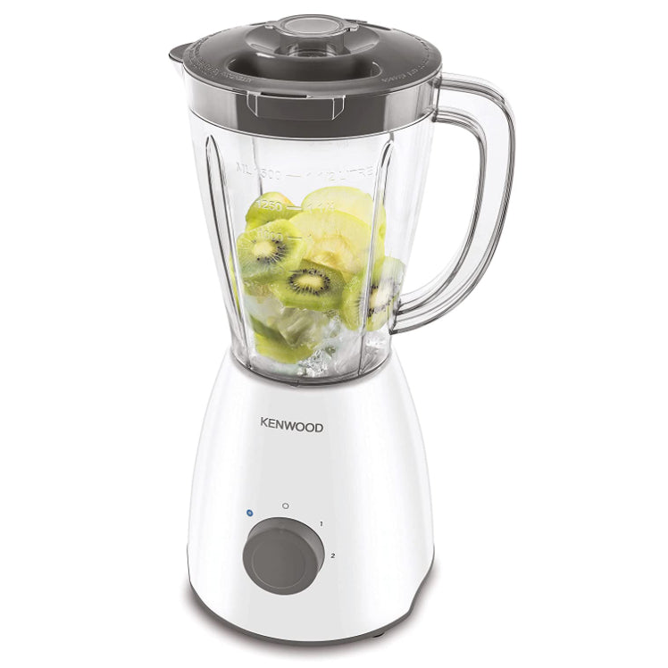 Kenwood Blender Smoothie Maker 400W 1.5L With Grinder Mill, Chopper Ice Crush Function BLP10.C0 White