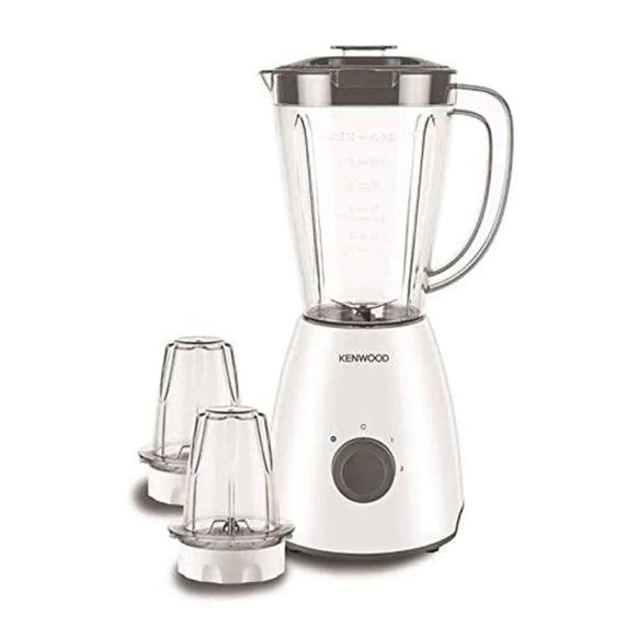 Kenwood Blender Smoothie Maker 400W 1.5L With Grinder Mill, Chopper Ice Crush Function BLP10.C0 White