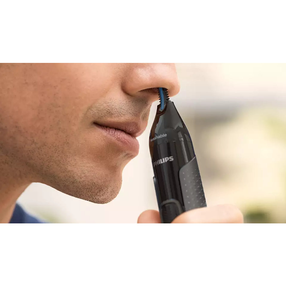 Philips Nose trimmer series 3000 Nose, ear & eyebrow trimmer NT3650 Battery Operated