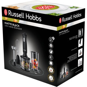 Russell Hobbs 24702-56 Desire Matte Black 3-in-1 Hand Blender