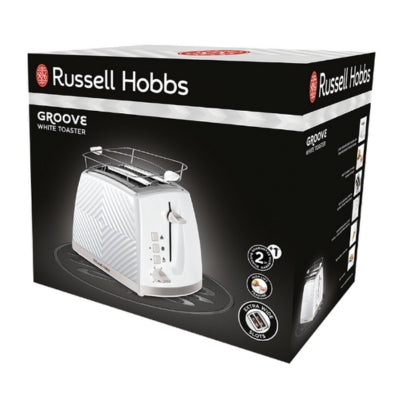 Russell Hobbs 26391-56 Groove 2S Toaster White