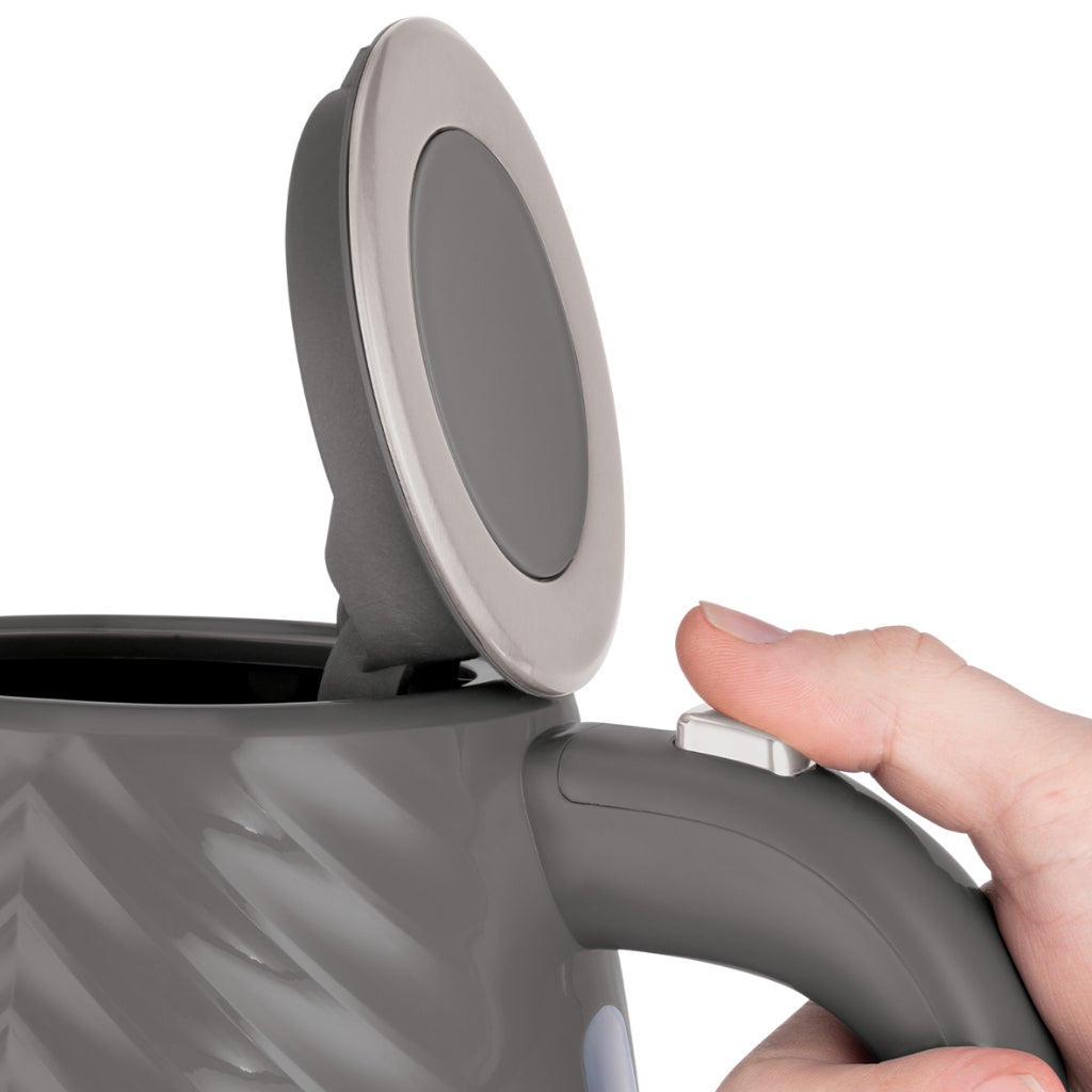 Russell Hobbs 26382-70 Groove Kettle Grey