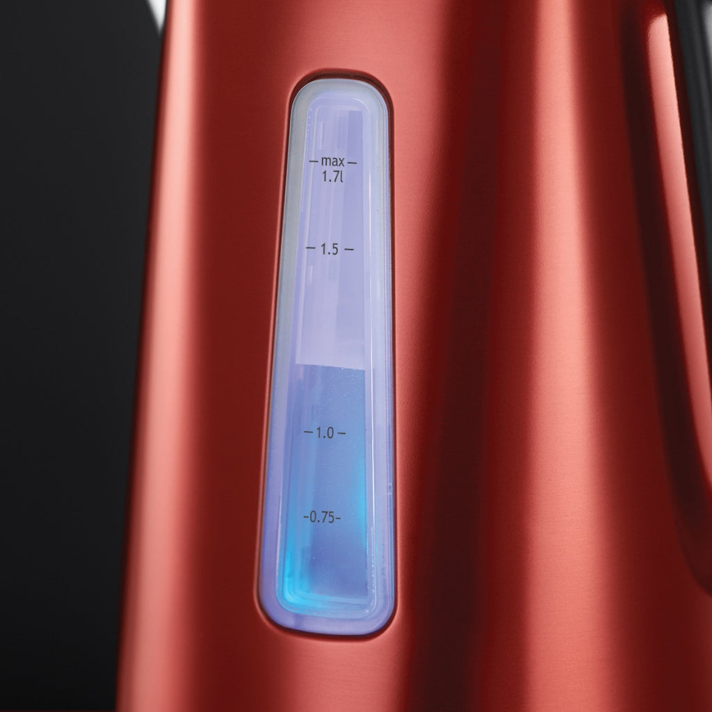 Russell Hobbs 23210-70 Luna Solar Red Kettle
