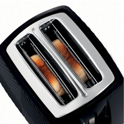 Russell Hobbs 26390-56 Groove 2S Toaster Black