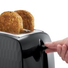 Russell Hobbs 26061-56 Honeycomb Black 2 Slice Toaster