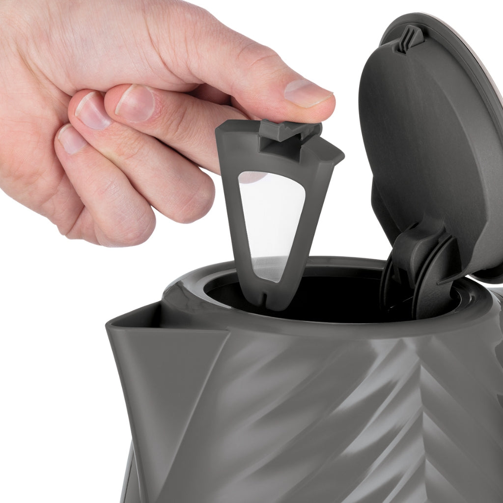 Russell Hobbs 26382-70 Groove Kettle Grey