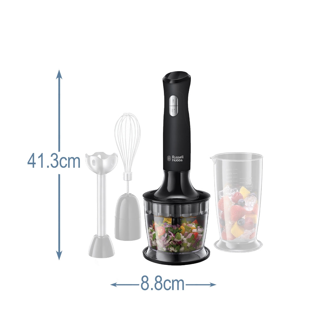 Russell Hobbs 24702-56 Desire Matte Black 3-in-1 Hand Blender