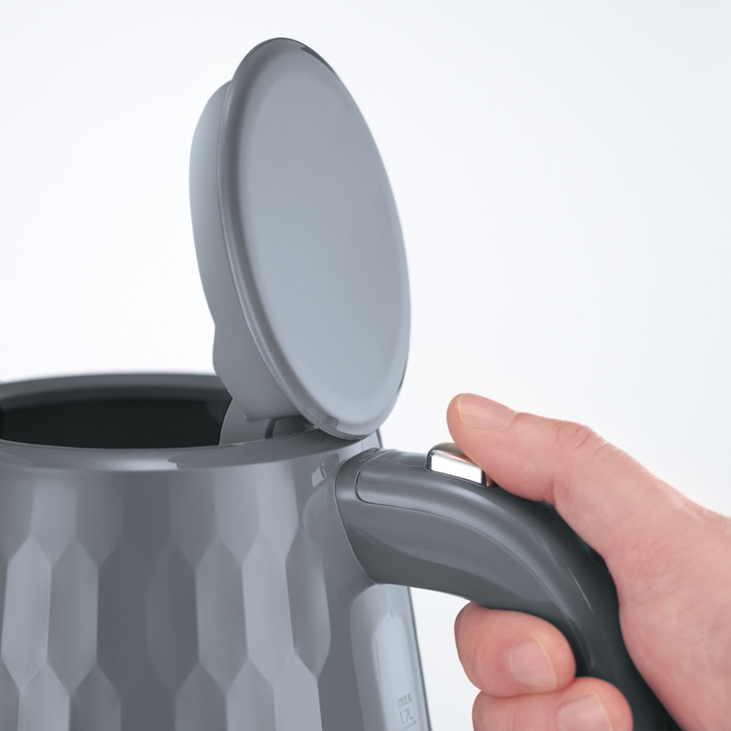 Russell Hobbs 26053-70 Honeycomb Kettle Grey