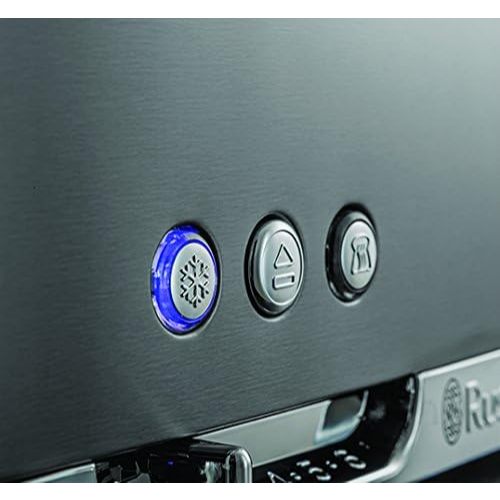 Russell Hobbs 23251-56 Luna Moonlight Grey Long Slot Toaster