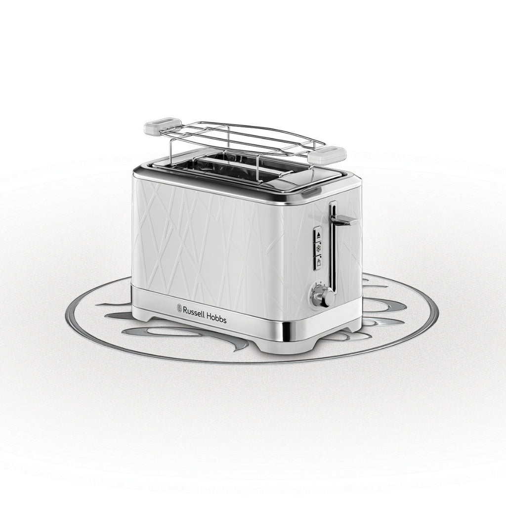 Russell Hobbs 28090-56 Structure 2 Slice Toaster White