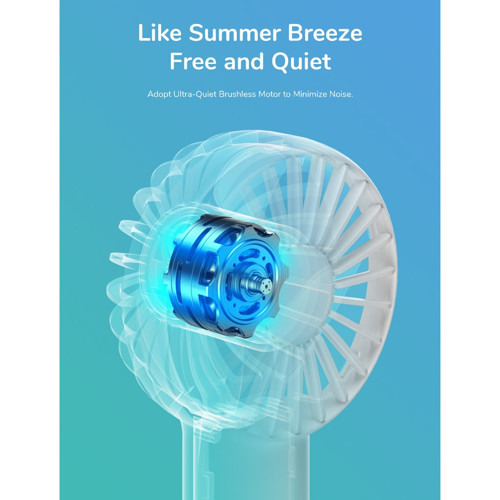 JisuLife FA20 Mini Handheld Fan - White