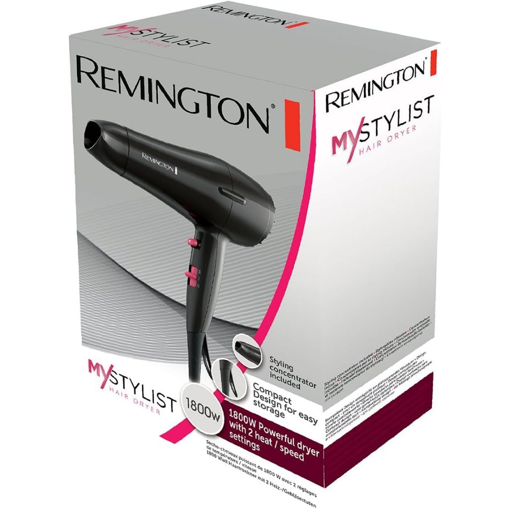 Remington D2121 My Stylist 1800W Hair Dryer