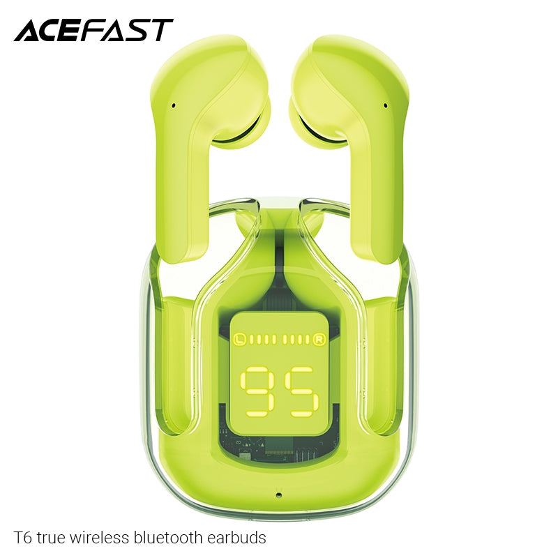 ACEFAST T6 True Wireless Stereo Headset - Youth Green