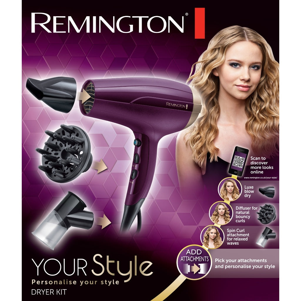 Remington D5219 Your Style Dryer Kit