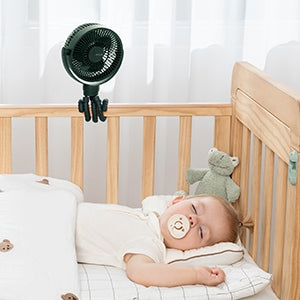 JisuLife FA24 Octopus Fan with Flexible Tripods - Green