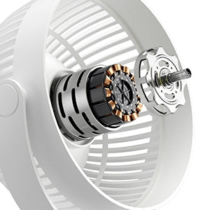 JisuLife FA24 Octopus Fan with Flexible Tripods - White