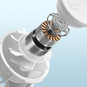 JisuLife FA42 Super-Mini Turbo Fan - White