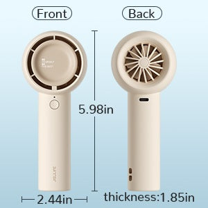 JisuLife FA42 Super-Mini Turbo Fan - Brown