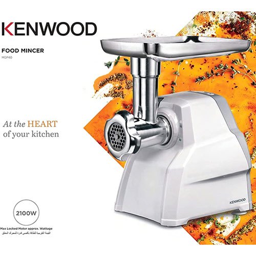 Kenwood Food Mincer with Cookie Attachment MGP40