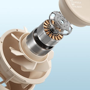 JisuLife FA42 Super-Mini Turbo Fan - Brown