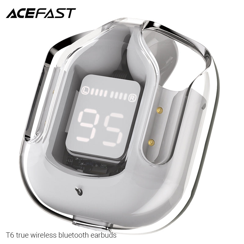 ACEFAST T6 True Wireless Stereo Headset - Modern Grey