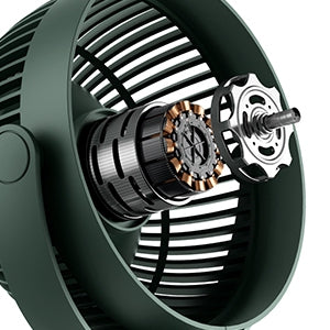 JisuLife FA24 Octopus Fan with Flexible Tripods - Green