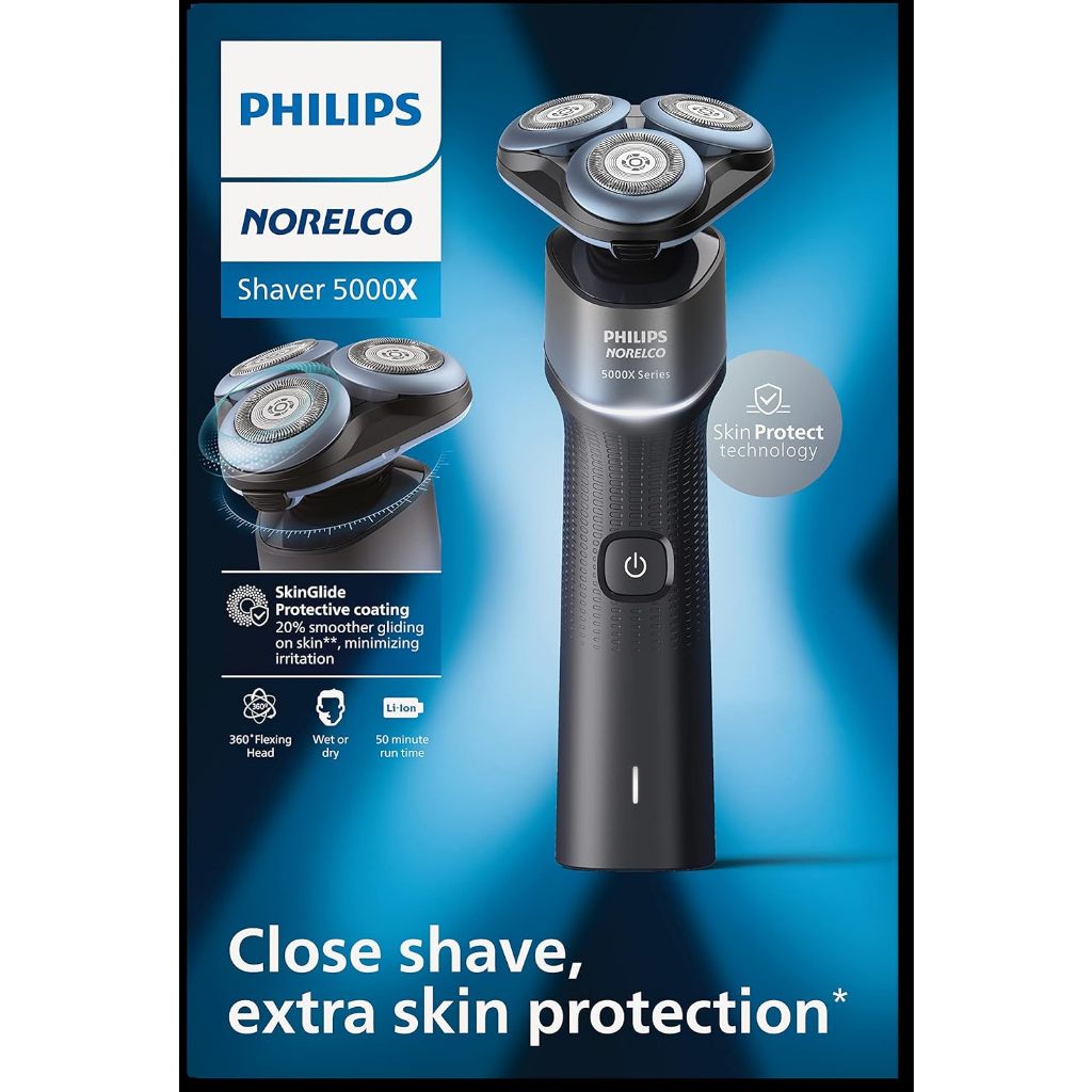 Philip Shaver 5000X series Wet & dry electric shaver