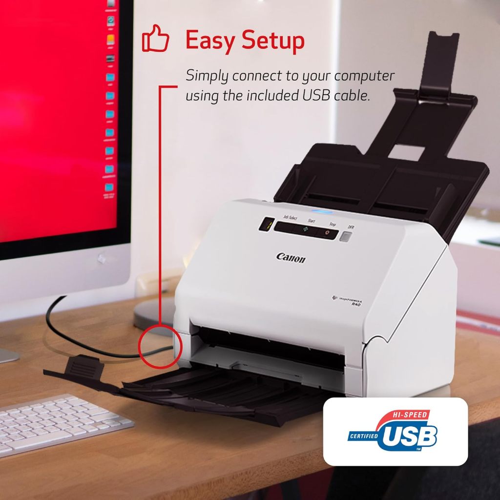 Canon imageFORMULA R40 Office Document Scanner