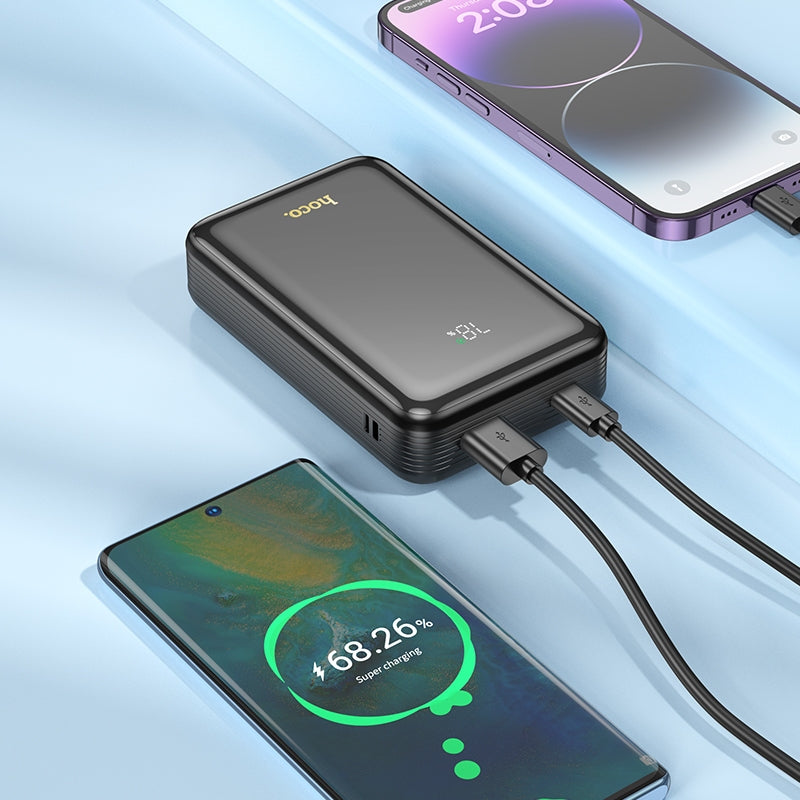 Hoco Q21A 22.5W+PD20W Power Bank with Digital Display (20000mAh)