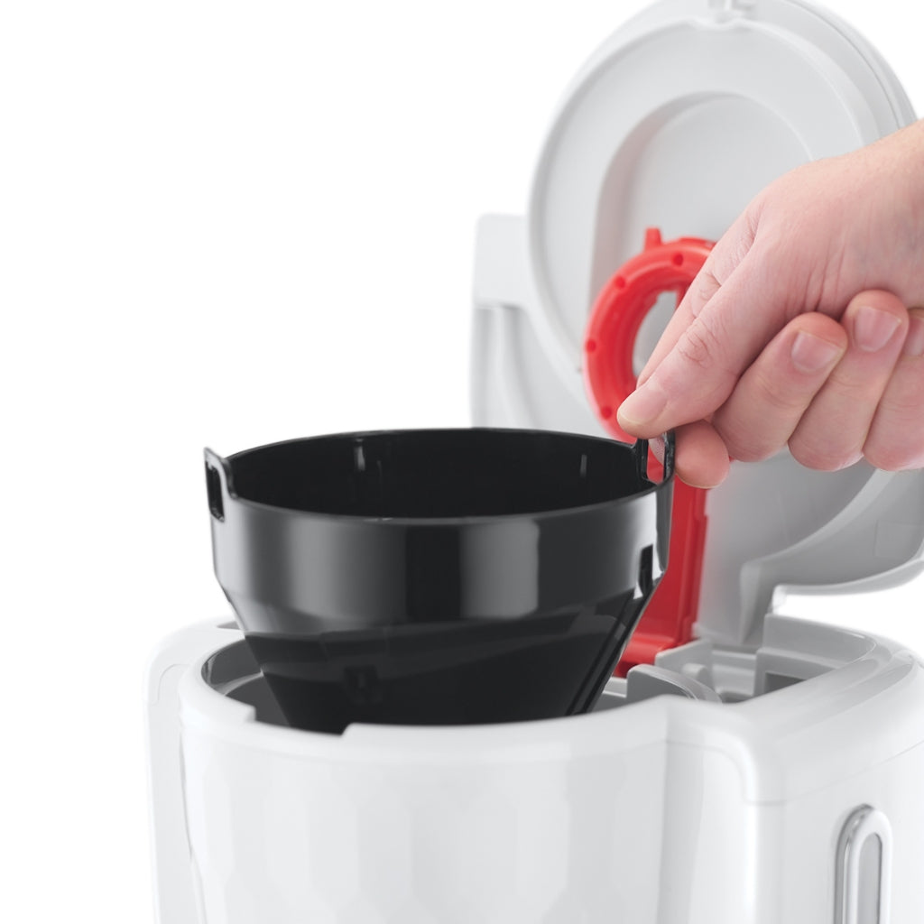 Russell Hobbs 27010-56 Honeycomb White Coffee Maker