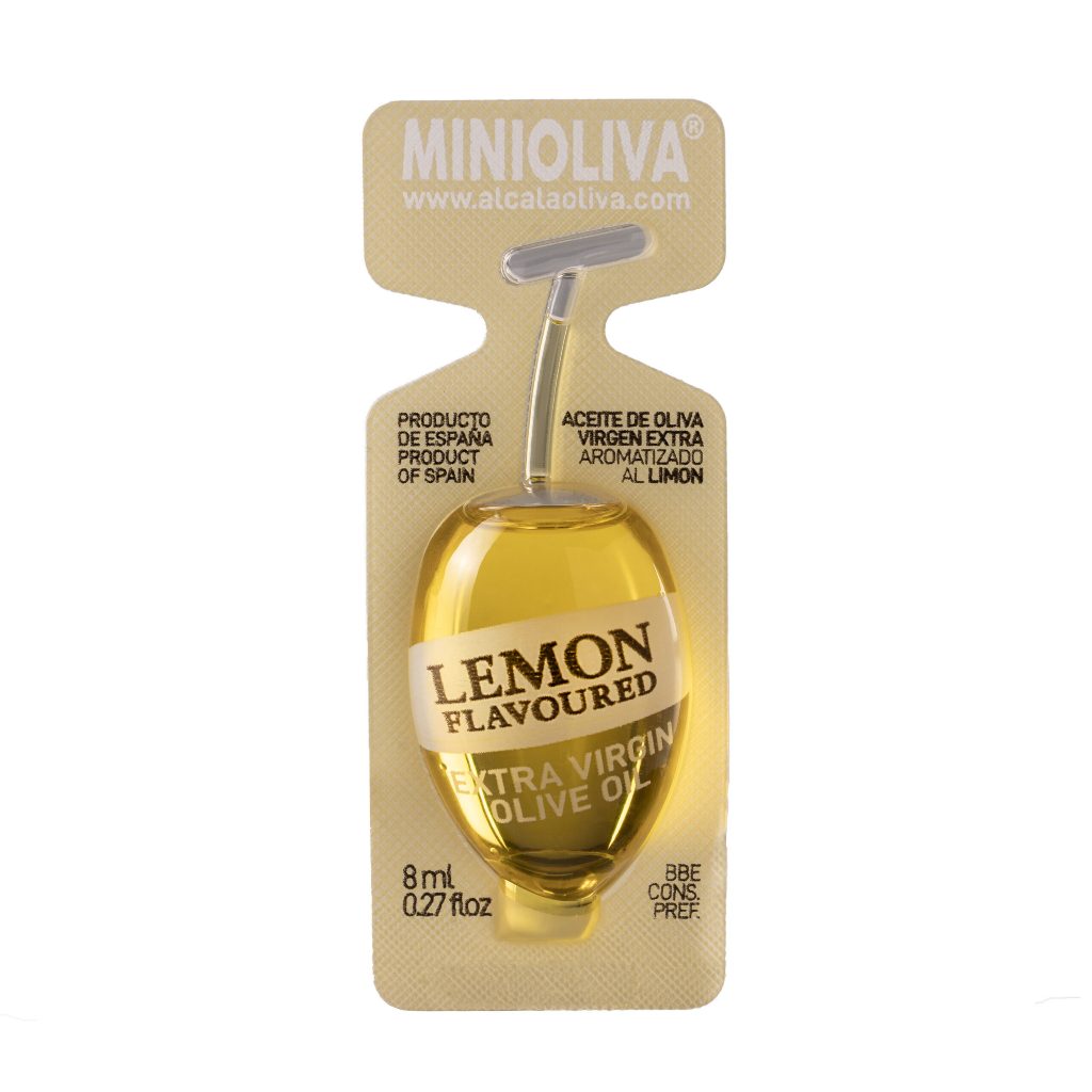Alcala Oliva Lemon flavoured olive oil 12x8ml
