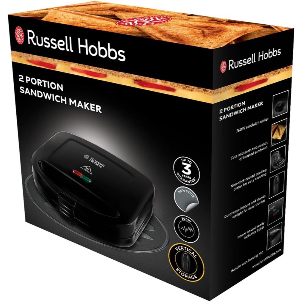 Russell Hobbs 24520-56 2 Portion Sandwich Maker