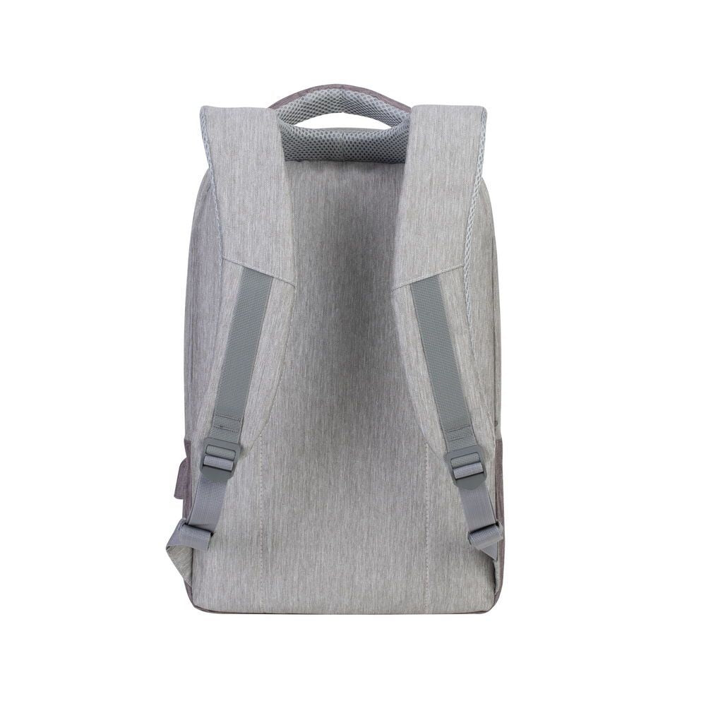 RIVACASE (PRATER) 7562 Grey-Mocha anti-theft Laptop backpack 15.6"
