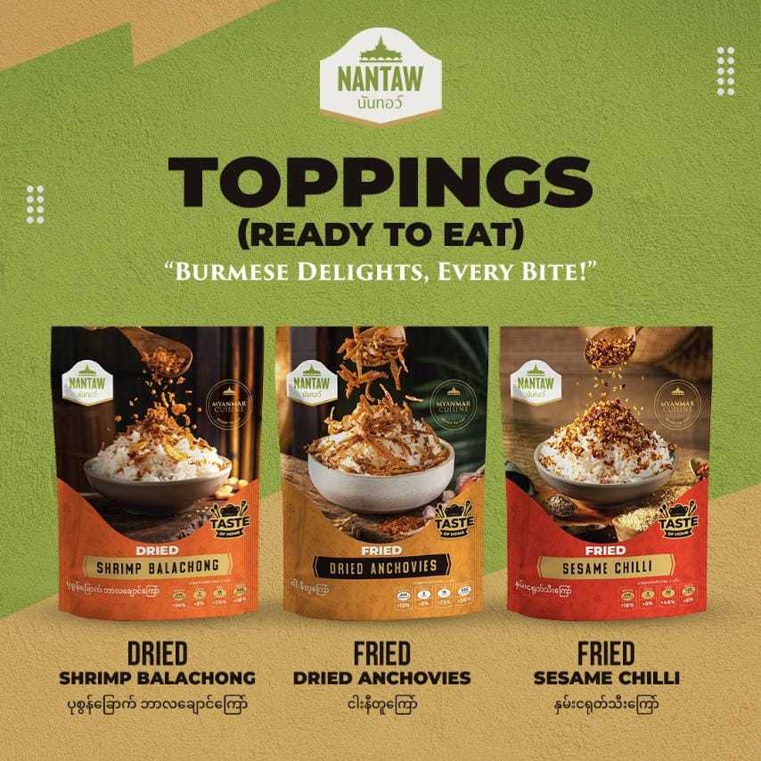 NANTAW TOPPINGS VALUE BUNDLE PACK OF 3