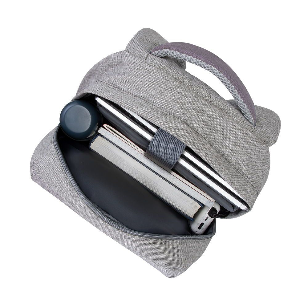 RIVACASE (PRATER) 7562 Grey-Mocha anti-theft Laptop backpack 15.6"