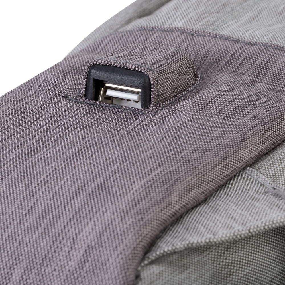 RIVACASE (PRATER) 7562 Grey-Mocha anti-theft Laptop backpack 15.6"