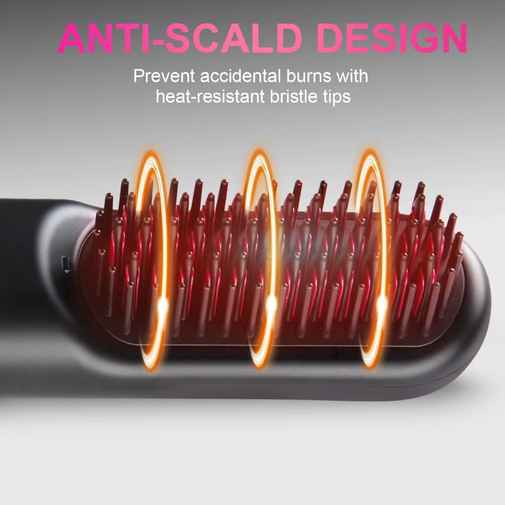 Aurie Wireless Rechargable Straightening comb