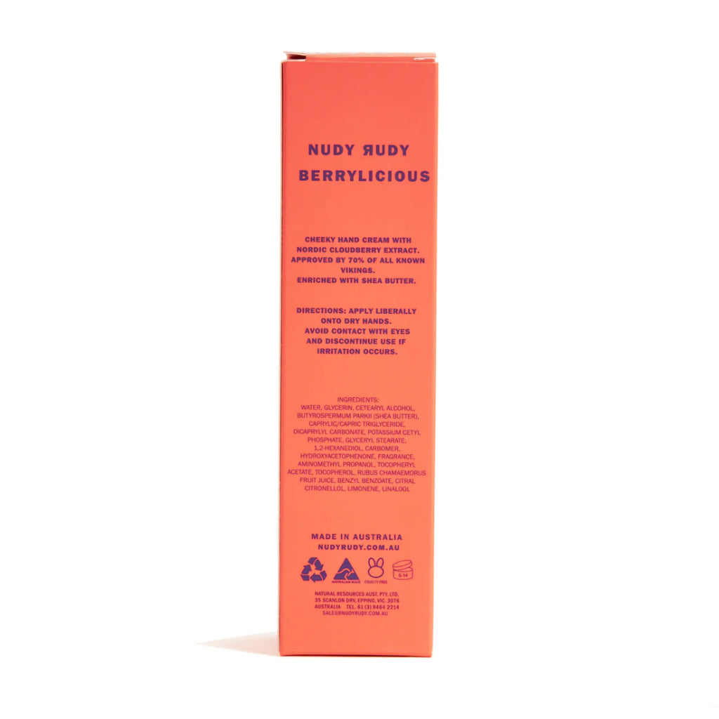 Nudy Rudy Berrylicious Hand Cream