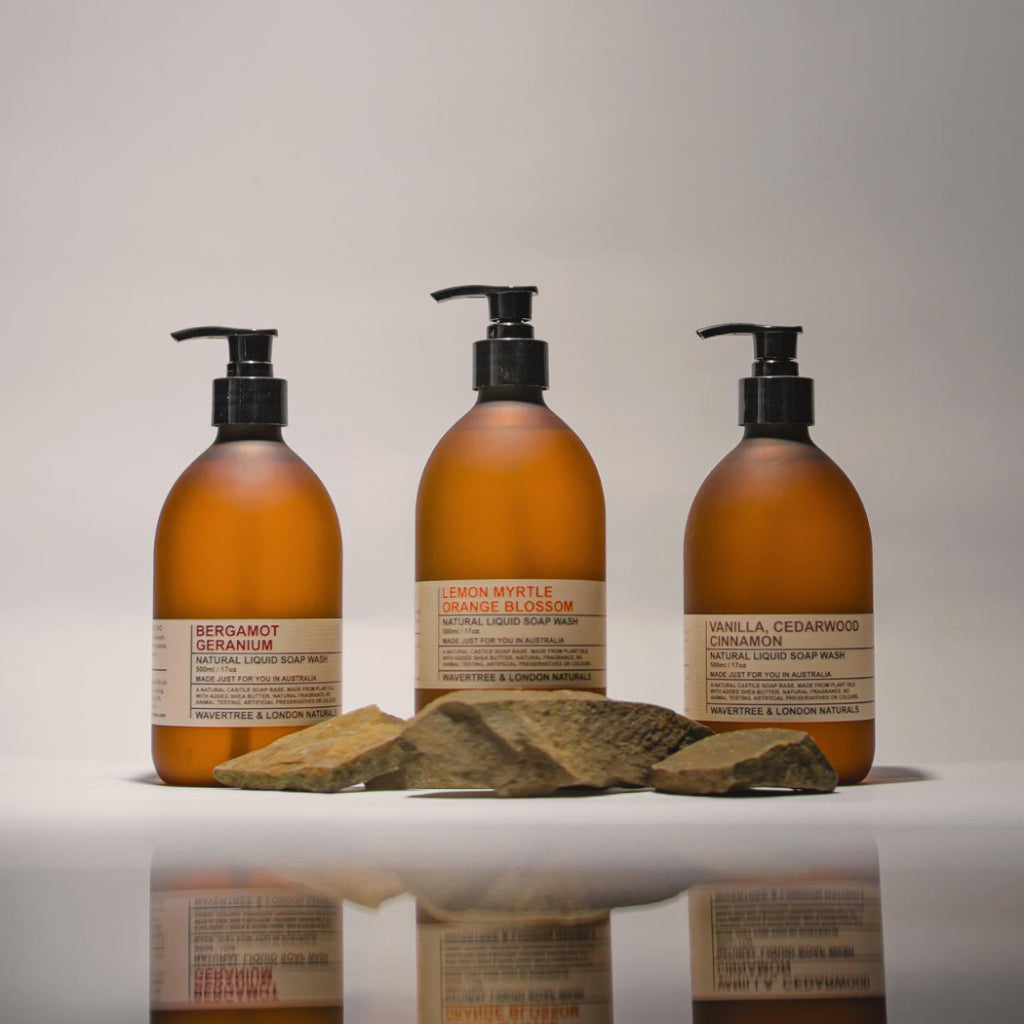 Wavertree & London Lemon Myrtle & Orange Blossom Liquid Soap - 500ml [Best Seller!]
