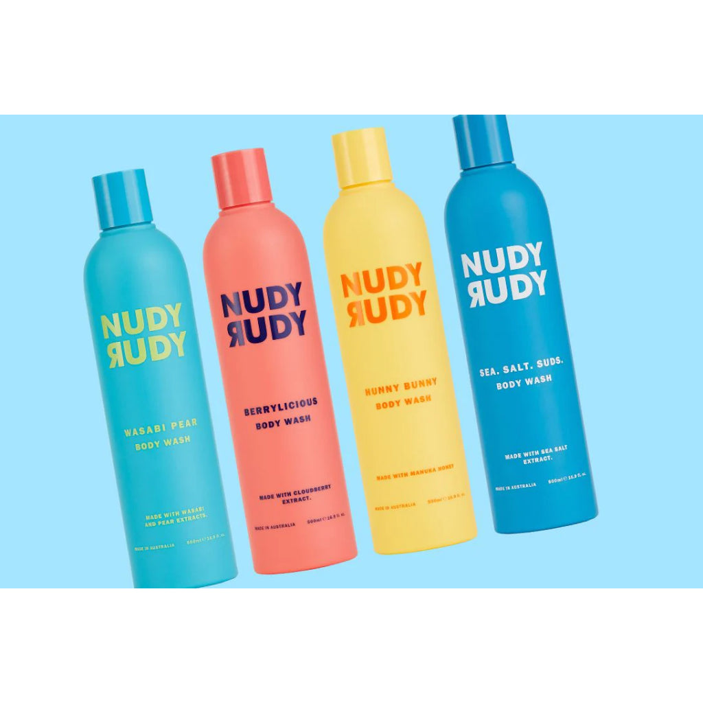 Nudy Rudy Wasabi Pear Body Wash 500 ml