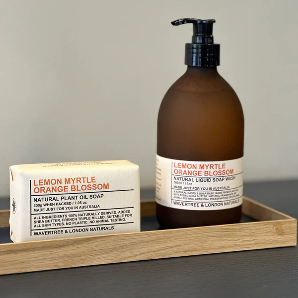 Wavertree & London Lemon Myrtle & Orange Blossom Liquid Soap - 500ml [Best Seller!]