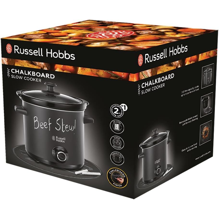 Russell Hobbs 24180-56 Chalkboard Slow Cooker
