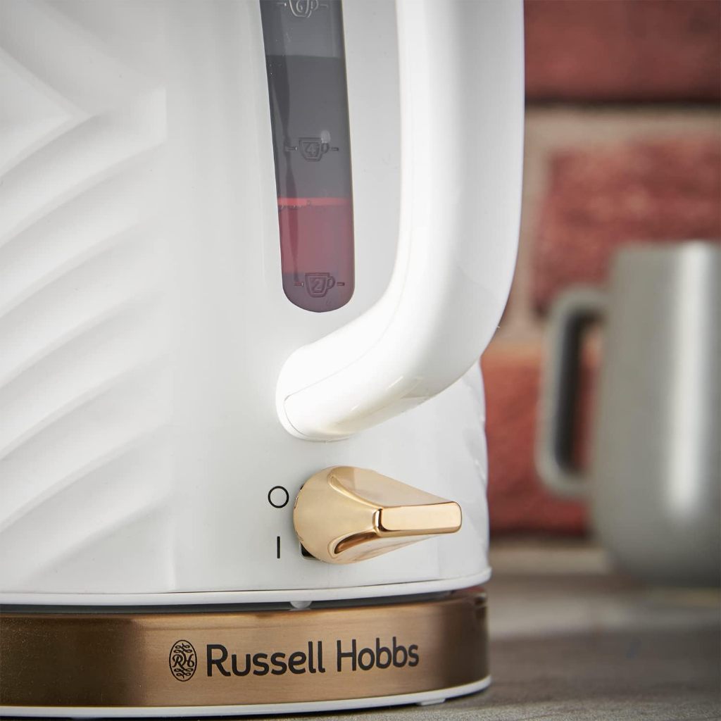 Russell Hobbs 26381-70 Groove Kettle White