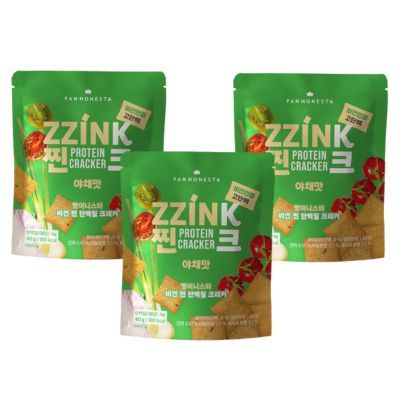 [Bundle] 3X Zzink Protein Crackers