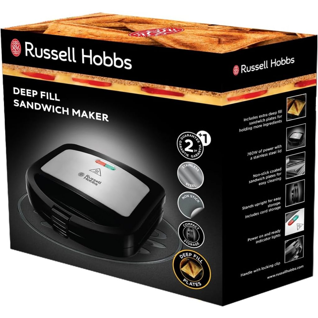 Russell Hobbs 24530-56 Sandwich Maker 2 Slice
